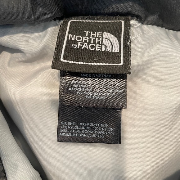 The North Face Jacket Womens Xs Aconcagua Puffer 550 Down Fill Dark Grey - Picture 8 of 13